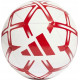 Футбольний м'яч Adidas Starlancer Club розмір 5, біло-червоний