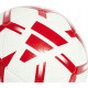 Футбольний м'яч Adidas Starlancer Club розмір 5, біло-червоний