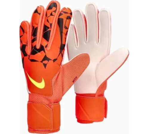 Воротарські рукавиці Nike NK GK MATCH JR - HO24 розмір 6 (17,6 см), оранжевий
