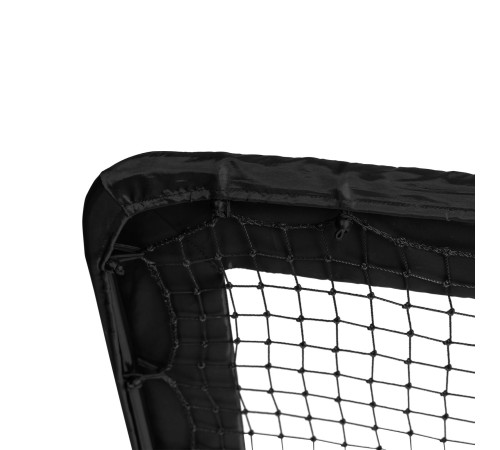 Сітка тренувальна для футболу VIRTUFIT REBOUNDER PRO KICKBACK 84 х 84 см, чорна