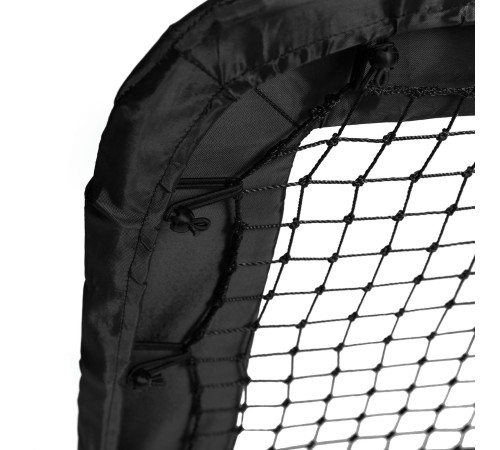 Сітка тренувальна для футболу VIRTUFIT REBOUNDER PRO KICKBACK 84 х 84 см, чорна