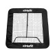 Сітка тренувальна для футболу VIRTUFIT REBOUNDER PRO KICKBACK 84 х 84 см, чорна