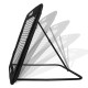 Сітка тренувальна для футболу VIRTUFIT REBOUNDER PRO KICKBACK 84 х 84 см, чорна