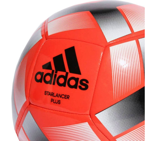 М'яч для футболу Adidas Starlancer Plus червоний HT2464 3 М'яч для футболу Adidas Starlancer Plus червоний HT2464 3