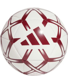 Футбольний м'яч Adidas Starlancer Club розмір 5, біло-червоний