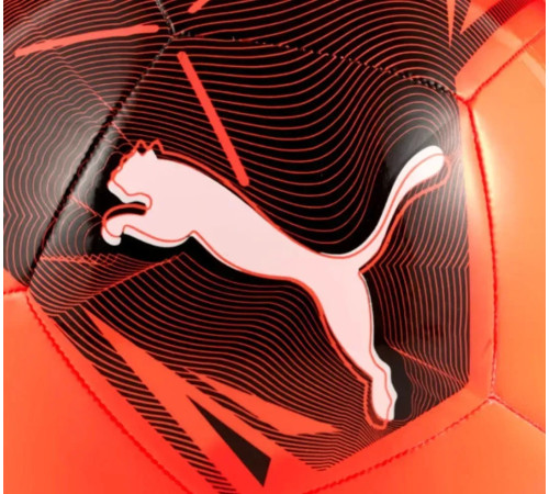 М'яч футбольний Puma Big Cat ball розмір 5, біло-червоний