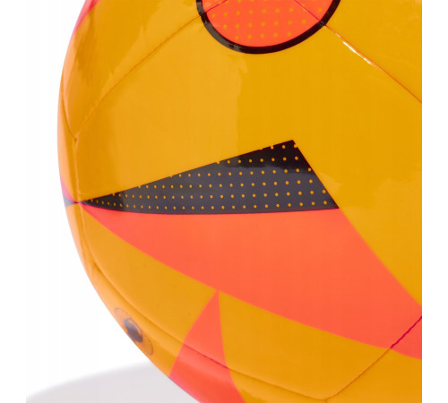 М'яч футбольний Adidas Euro24 Club Fussballliebe IP1615 розмір 3, помаранчевий М'яч футбольний Adidas Euro24 Club Fussballliebe IP1615 розмір 3, помаранчевий