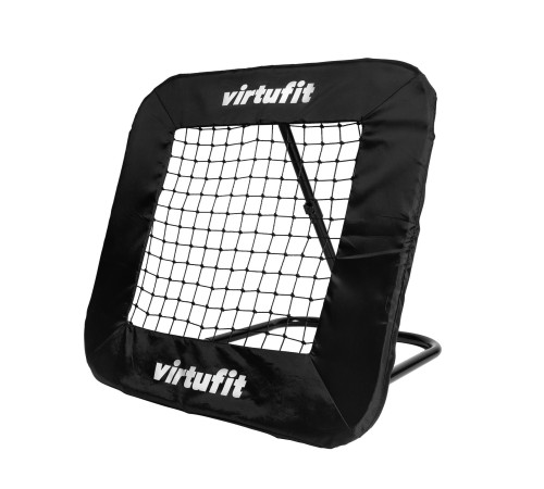 Сітка футбольна тренувальна VIRTUFIT REBOUNDER PRO KICKBACK 124 х 124 см, чорна