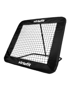 Сітка тренувальна для футболу VIRTUFIT REBOUNDER PRO KICKBACK 124 х 124 см, чорна