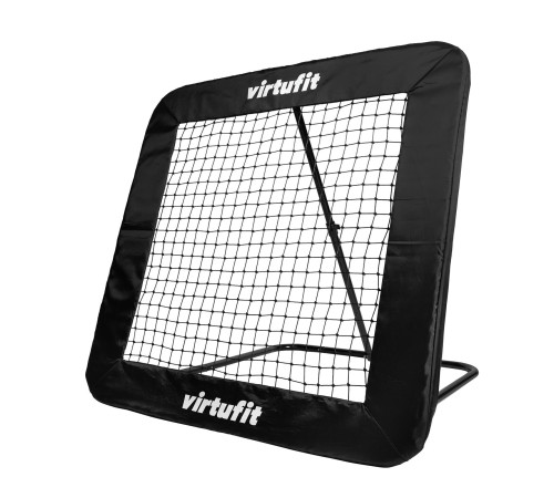 Сітка футбольна тренувальна VIRTUFIT REBOUNDER PRO KICKBACK 124 х 124 см, чорна