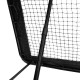 Сітка футбольна тренувальна VIRTUFIT REBOUNDER PRO KICKBACK 124 х 124 см, чорна