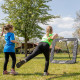 Сітка футбольна тренувальна VIRTUFIT REBOUNDER PRO KICKBACK 124 х 124 см, чорна