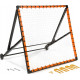 Сітка тренувальна для футболу Yakimasport Rebounder PRO 120 х 120 см, помаранчево-чорний