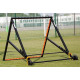 Сітка тренувальна для футболу Yakimasport Rebounder PRO 120 х 120 см, помаранчево-чорний
