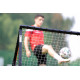 Сітка тренувальна для футболу Yakimasport Rebounder PRO 120 х 120 см, помаранчево-чорний