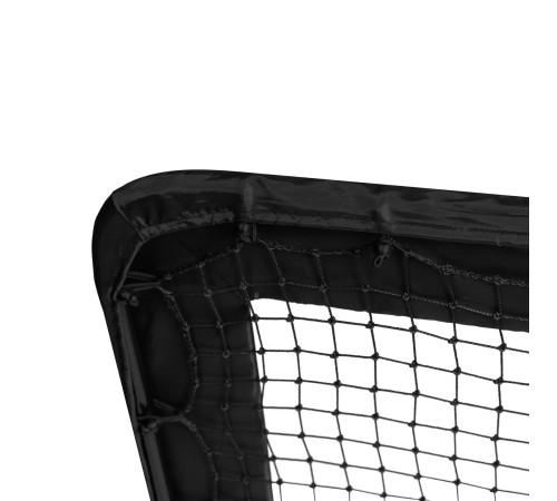 Сітка футбольна тренувальна VIRTUFIT REBOUNDER PRO KICKBACK 164 х 164 см, чорна
