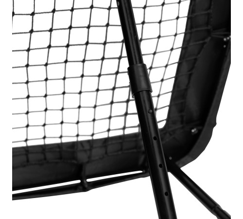 Сітка футбольна тренувальна VIRTUFIT REBOUNDER PRO KICKBACK 164 х 164 см, чорна