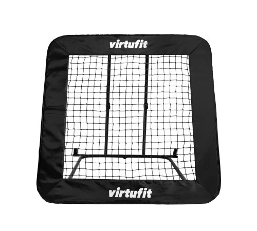 Сітка футбольна тренувальна VIRTUFIT REBOUNDER PRO KICKBACK 164 х 164 см, чорна