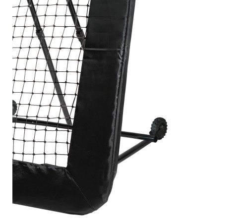 Сітка футбольна тренувальна VIRTUFIT REBOUNDER PRO KICKBACK 164 х 164 см, чорна