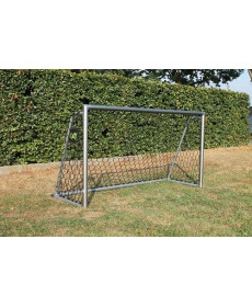 Ворота футбольні EXIT Scala 500 х 200 см, сірі