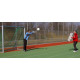 Сітка тренувальна для футболу Yakimasport Rebounder 80 x 80 см, біло-червона