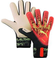 Рукавички воротарські Puma Ultra Grip 1 Hybrid 41827 02 р.9,5, різнокольорові