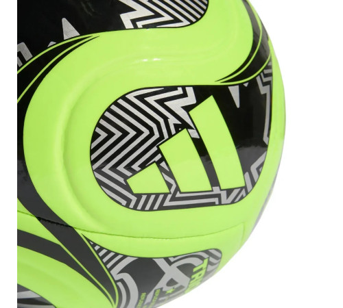 М'яч футбольний Adidas World Cup 26 Trionda Club розмір 5, чорно-зелений