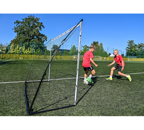 Ворота футбольні Yakimasport Flex 240 х 150 см, білі Ворота футбольні Yakimasport Flex 240 х 150 см, білі