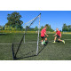 Ворота футбольні Yakimasport Flex 240 х 150 см, білі