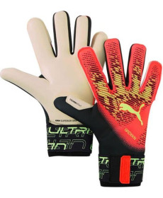 Рукавички воротарські Puma Ultra Grip 1 Hybrid 41827 02 р.9, різнокольорові
