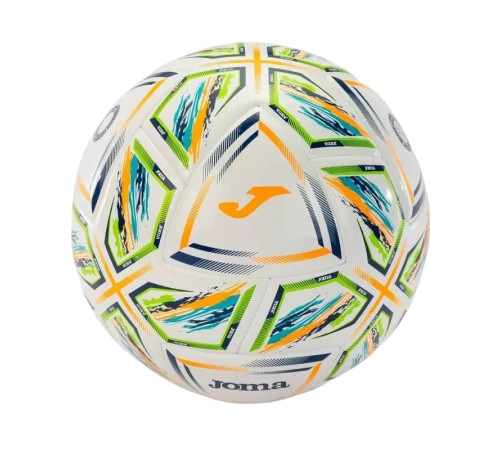 М'яч футбольний Joma HALLEY II розмір 5, біло-оранжевий