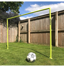 Ворота футбольні QUICKPLAY Kickabout 240 х 150 см, жовті