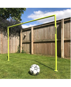 Ворота футбольні QUICKPLAY Kickabout 240 х 150 см, жовті