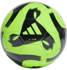 М'яч футбольний Adidas Tiro Club HZ4167 розмір 5, зелено-чорний