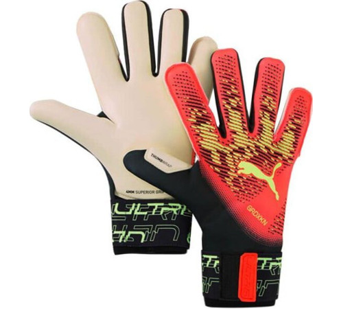 Рукавички воротарські Puma Ultra Grip 1 Hybrid 41827 02 р.10, різнокольорові Рукавички воротарські Puma Ultra Grip 1 Hybrid 41827 02 р.10, різнокольорові