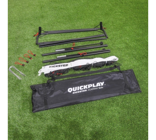 Ворота футбольні Quickplay Kickster 05758 240 х 150 см, чорно-білі