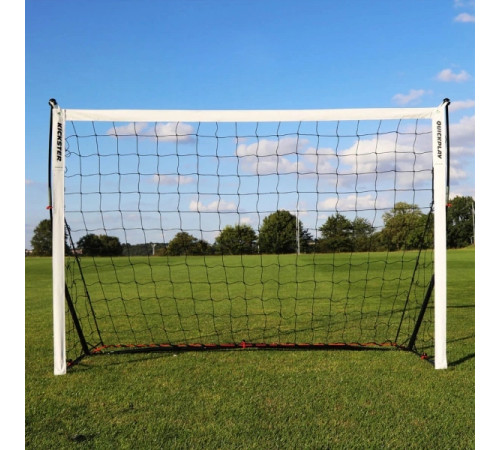 Ворота футбольні Quickplay Kickster 05758 240 х 150 см, чорно-білі