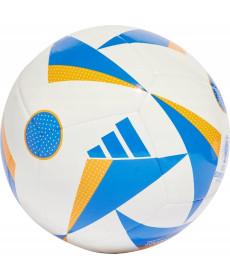 М'яч футбольний Adidas Euro24 Club Fussballliebe IN9371 розмір 4, біло-блакитний