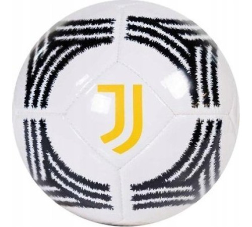 М'яч футбольний Adidas Juventus Club розмір 5, біло-чорний