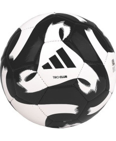 М'яч футбольний Adidas Tiro Club HT2430 розмір 4, чорно-білий