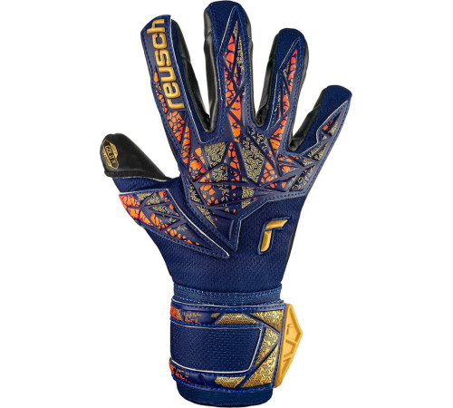 Рукавички воротарські Reusch Attrakt Gold X 5470945 4411 р.10, синьо-жовтий Рукавички воротарські Reusch Attrakt Gold X 5470945 4411 р.10, синьо-жовтий