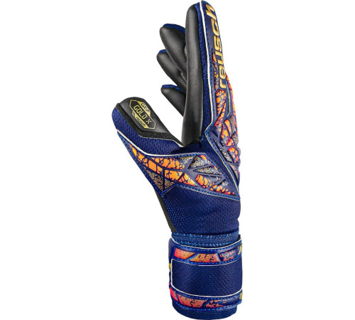 Рукавички воротарські Reusch Attrakt Gold X 5470945 4411 р.10, синьо-жовтий Рукавички воротарські Reusch Attrakt Gold X 5470945 4411 р.10, синьо-жовтий
