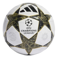 М’яч для футболу Adidas Finale 2026 League FIFA розмір 5, чорно-біле