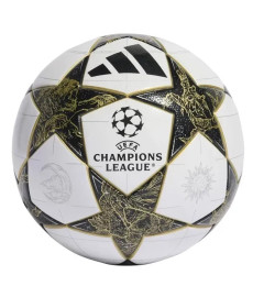 М’яч для футболу Adidas Finale 2026 League FIFA розмір 5, чорно-біле