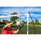 Ворота футбольні Yakimasport Flex 500 х 200 см, білі
