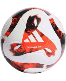 М'яч для футболу Adidas Tiro Junior 290 League біло-червоний HT2424 4