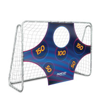 Мішень для футбольних воріт Neo-Sport NS-465 215 x 150 см, синя