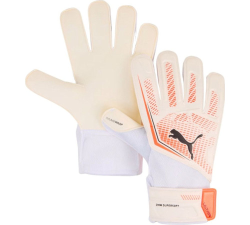 Рукавички воротарські Puma Ultra Play RC 41952 06 р.8, бежево-помаранчеві Рукавички воротарські Puma Ultra Play RC 41952 06 р.8, бежево-помаранчеві
