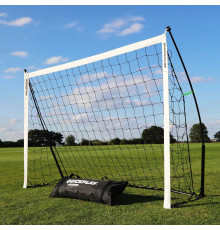 Ворота футбольні Quickplay Kickster 150 х 100 см чорно-білі