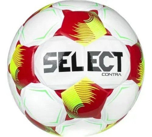 М'яч футбольний Select FB Contra v26 розмір 4, біло-червоний